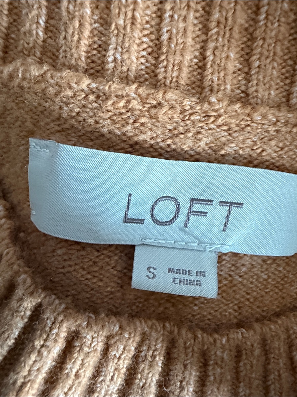 LOFT Pumpkin Spice Graphic Crewneck Sweater Fall Cozy Small - Picture 9 of 10